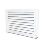 Решетки радиаторные белые 60*30 см.горизонтальные