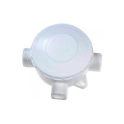 Коробка распределительная ОП КРК d70*30 3-рожковая бел.