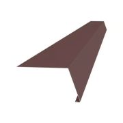 Планка карнизная  65*100  2,0 шоколадно-коричневый