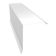 Торцевая планка 3м белая