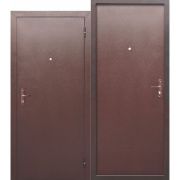 Дверь металлическая 4,5см Прораб антик медь Мет/Мет 960 правая