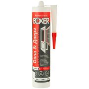 Герметик силиконовый универсальный  Boxer U, 260мл, белый
