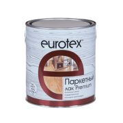 Лак паркетный полуматовый 2,5л/3 «EUROTEX-PREMIUM»