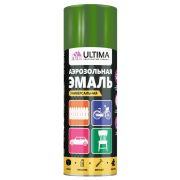 Эмаль аэрозольная ULTIMA ЛИСТВЕННО-ЗЕЛЕНЫЙ RAL6002 520мл
