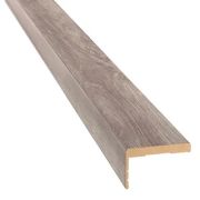 Наличник угловой 80*16*2200 Дуб серый ПВХ