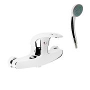 Смеситель для душа однорычажный силумин хром A8040