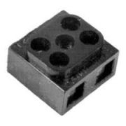 Колодка клеммная СОВ-2.5-006-02 2х2.5мм