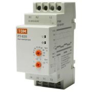 Реле температуры РТ-820 (-5+40С, 24-240В АС/DC, с датч. IP67) TDM (ЕС)
