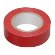 Изолента  КРАСНАЯ,ПВХ,15мм*20м