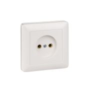 Розетка 1-м СП Хит 10А б/з бел. RS10-132-B