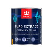 Краска моющаяся Euro Extra 20, 2,7л, база A