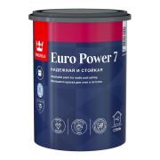 Краска моющаяся Euro 7, 9л, база С
