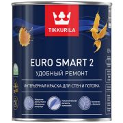 Краска интерьерная Euro Smart 2, 9л, база А