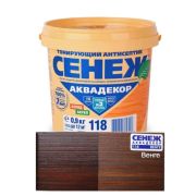 Антисептик Сенеж Аквадекор Х2 венге, 2,5 кг