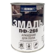 Эмаль ПФ-266 Proremontt желто-коричневая, 20 кг