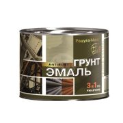 Грунт-эмаль по ржавчине Радуга серая, 2,7 кг
