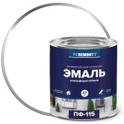Эмаль ПФ-115 PROREMONTT белая, 2,7 кг