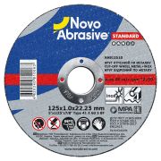 Круг по металлу Novo Abrasive STANDART 125*1.2*22.23мм