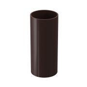 Труба водосточная Docke PREMIUM Шоколад, 1м